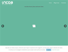 Tablet Screenshot of grupoincoa.com